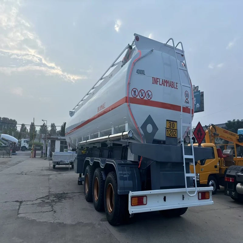 China Customized 3 Axle Air Suspension Fuel Tank Trailer Manufacturers Suppliers Factory