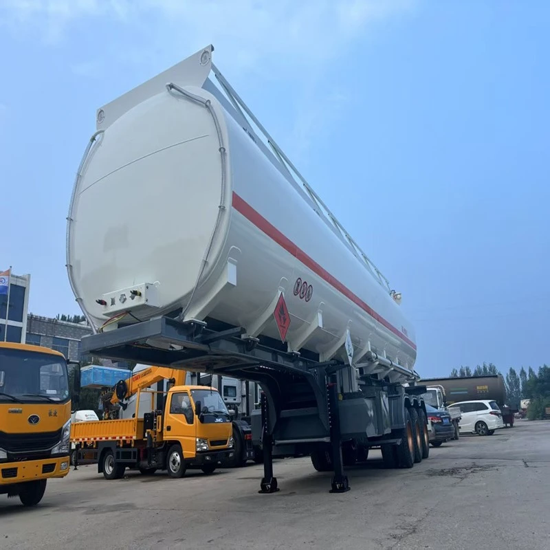 China Customized 3 Axle Air Suspension Fuel Tank Trailer Manufacturers Suppliers Factory