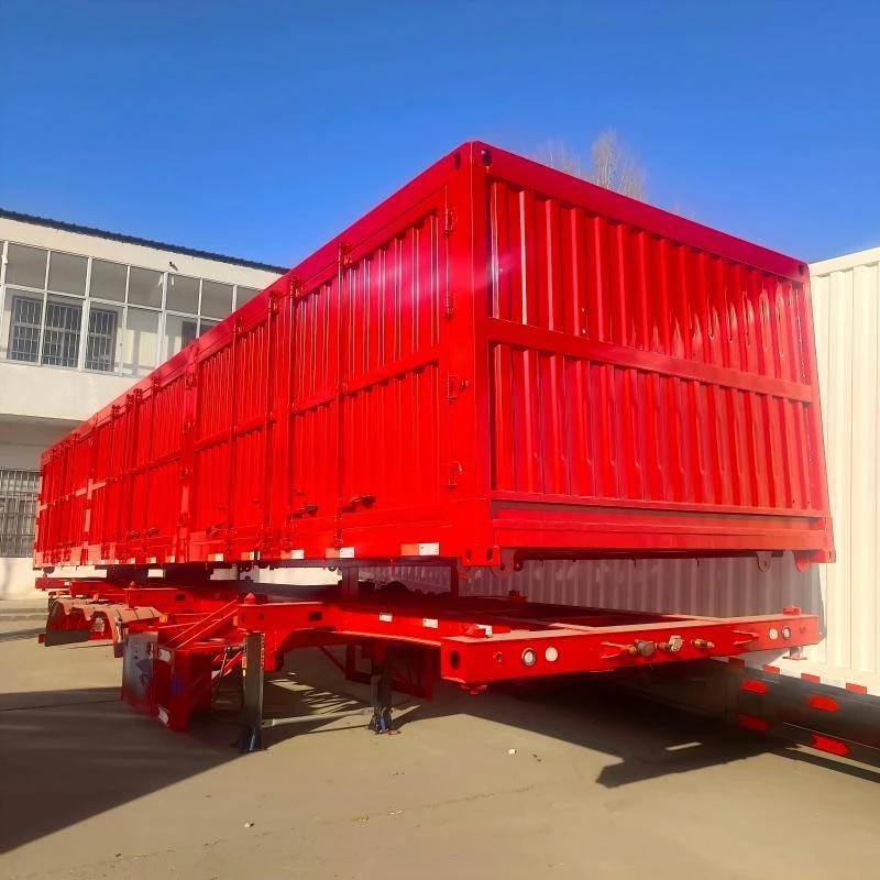 China Customized 3 Axle Van Box Trailer Manufacturers Suppliers Factory
