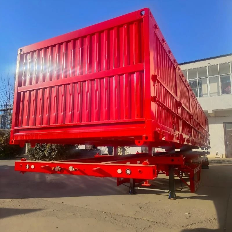 China Customized 3 Axle Van Box Trailer Manufacturers Suppliers Factory