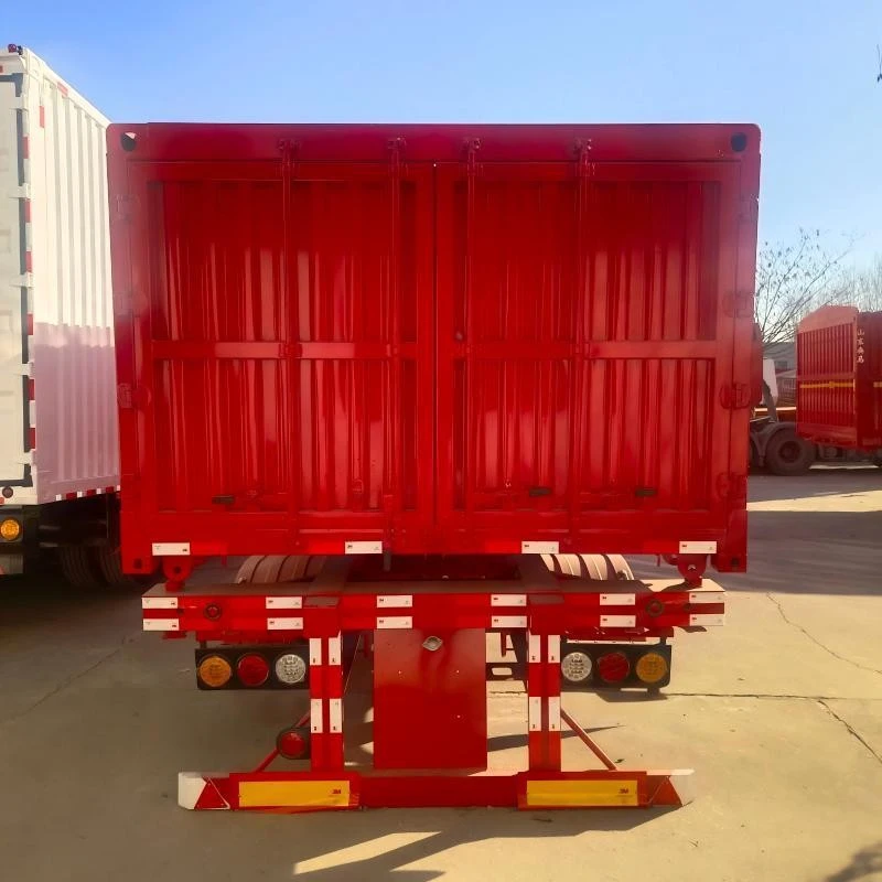 China Customized 3 Axle Van Box Trailer Manufacturers Suppliers Factory