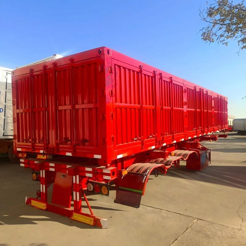 China Customized 3 Axle Van Box Trailer Manufacturers Suppliers Factory