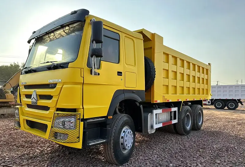 Used howo dump truck