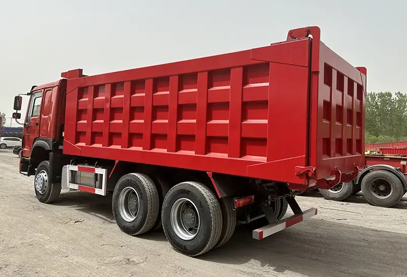 Used howo truck price