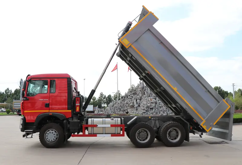 Used howo tipper trucks for sale in china